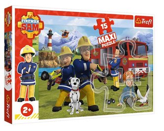 Puzzle 15 maxi Team v akcii TREFL