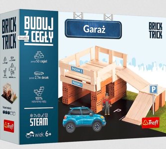 Brick Trick - Buduj z cegły Garaż TREFL