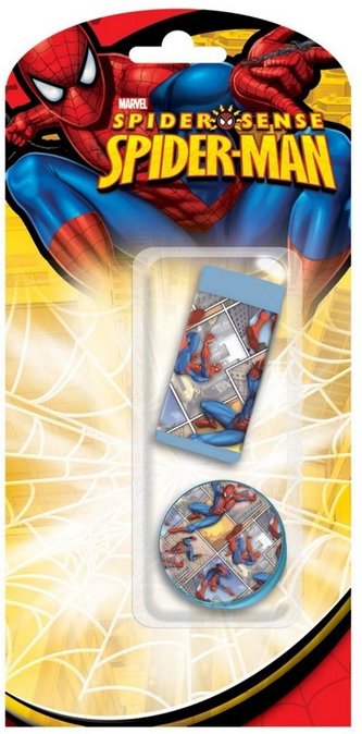 Gumka + temperówka Spider Man