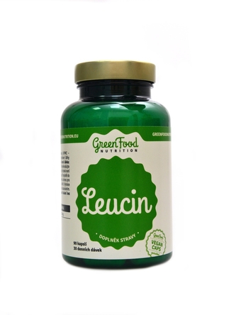GreenFood nutrition - Leucin 90 vegan kapslí
