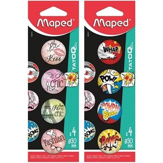 Magnesy Tatoo 30mm mix MAPED