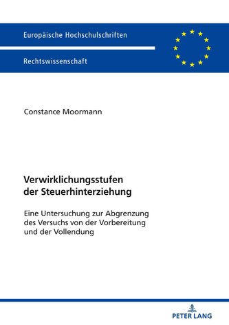 Verwirklichungsstufen der Steuerhinterziehung