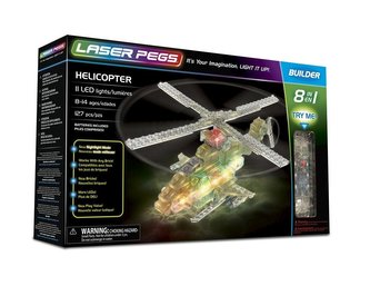Klocki laser pegs 8 w 1 Helicopter