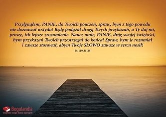 Kartka 16 - Przylgnąłem, PANIE, do Twoich...