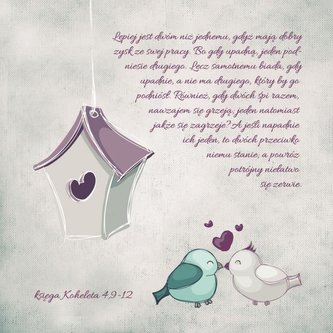 Podstawka korkowa - Lepiej jest dwóm