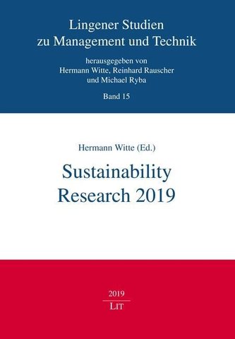 Sustainability Research 2019