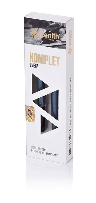 Komplet Omega Metallic nieb. w etui ZENITH Komplet Omega Metallic nieb. w etui ZENITH