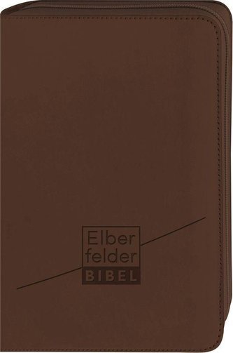 Elberfelder Bibel - Taschenausgabe, ital. Kunstleder mit Reißverschluss
