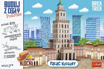 Brick Trick - Buduj z cegły Pałac Kultury XL TREFL
