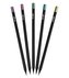 Ołówek z czarnego drewna z diament. (36szt) STRIGO