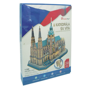 3D Puzzle Katedrála Sv. Víta -193 dielikov