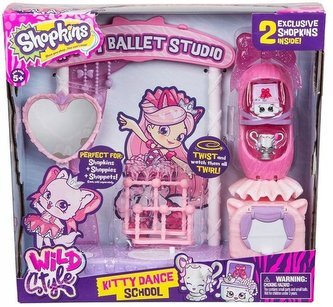 Shopkins S9 Wild Szkoła tańca Kitty zestaw
