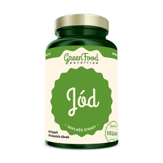 GreenFood nutrition - Jód 60 vegan kapsúl