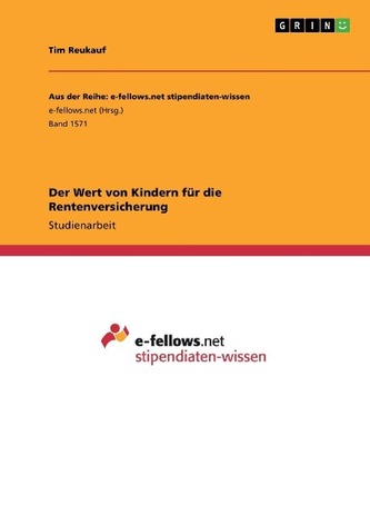 Der Wert von Kindern für die  Rentenversicherung