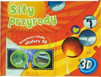 Książka z okularami 3D - Siły przyrody