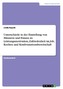 Unterschiede in der Einstellung von Männern und Frauen zu Leistungsmotivation, Zufriedenheit im Job, Kochen und Konfrontationsbe