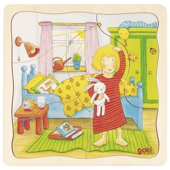 Drewniane puzzle Dzień z mojego życia