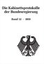 Die Kabinettsprotokolle der Bundesregierung 12. Die Kabinettsprotokolle 1959