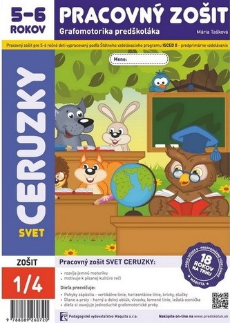 Svet ceruzky - Pracovný zošit 5-6 rokov