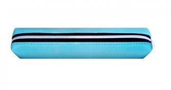 Piórnik Mini PU Leather niebieski NARCISSUS