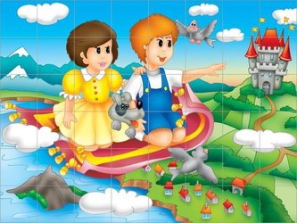 Klocki - 48 elementowe, różne rodzaje