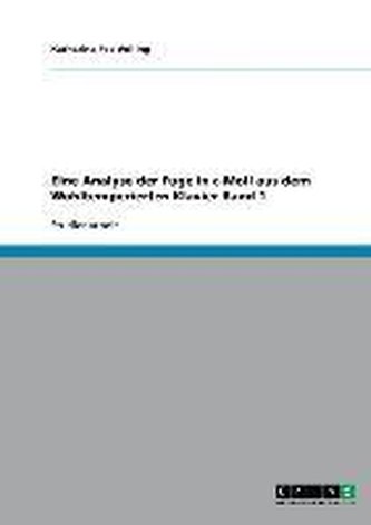 Eine Analyse der Fuge in c-Moll aus dem Wohltemperierten Klavier Band 1