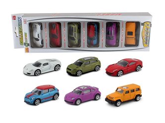 Zestaw Małych Resoraków 6 sztuk