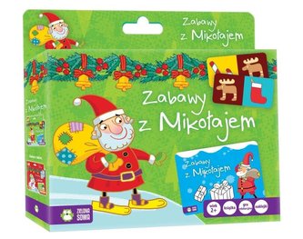 Świąteczne zabawy. Zabawy z mikołajem