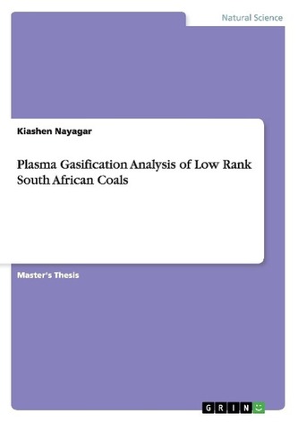 Plasma Gasification Analysis of Low Rank South African Coals