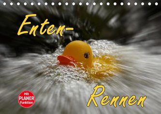 Enten-Rennen (Tischkalender 2021 DIN A5 quer)