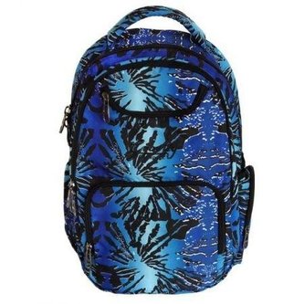 Plecak dwukomorowy Granatowy Batik