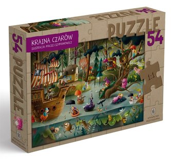 Puzzle 54 - Kraina Czarów
