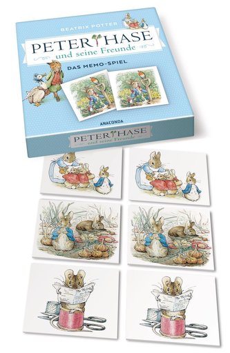 Peter Hase und seine Freunde - Das Memo-Spiel