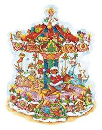 Adventskalender \"Weihnachtskarussell\"