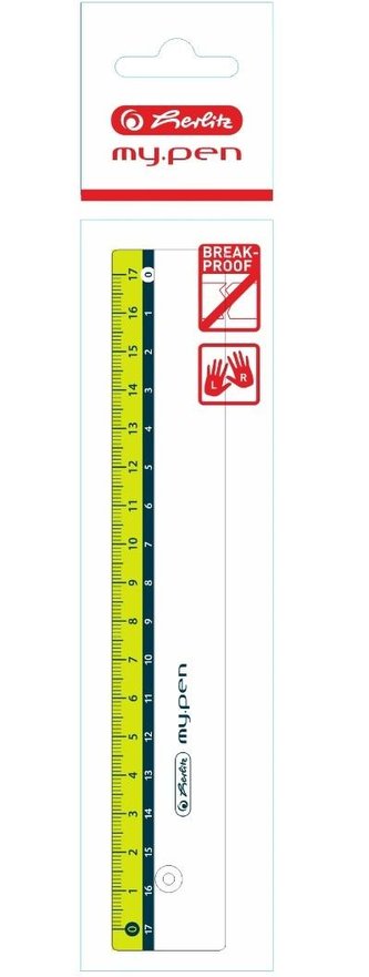 Linijka plastikowa 17cm My.Pen