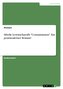 Sibylle Lewitscharoffs \"Consummatus\". Ein postmoderner Roman?