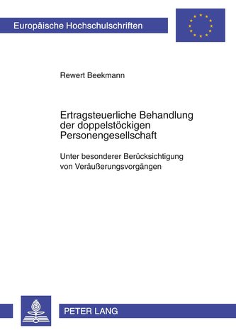 Ertragsteuerliche Behandlung der doppelstöckigen Personengesellschaft