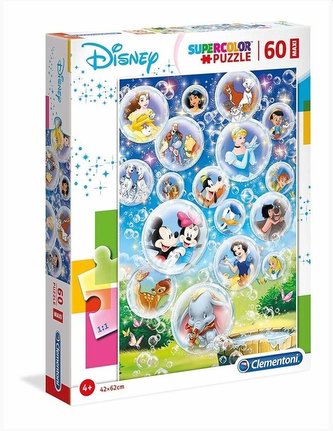 Puzzle 60 Maxi Super kolor Disney classic