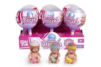 Słodka laleczka niespodzianka Edu&Fun MIX