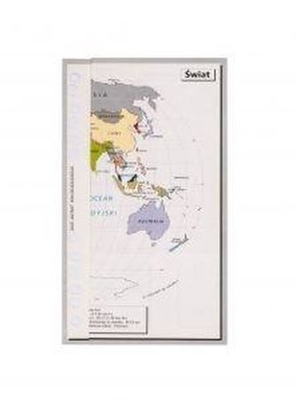 Wkład do organizera A5 mapa Polski ANTRA