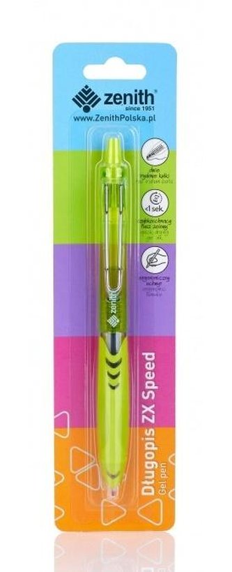 Długopis automatyczny ZX Speed niebieski blsZENITH