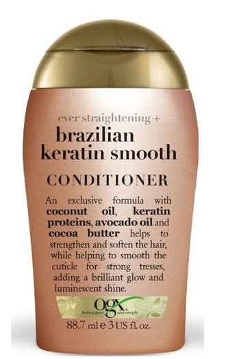 OGX Zjemňující kondicioner s brazil.keratinem 88 ml mini