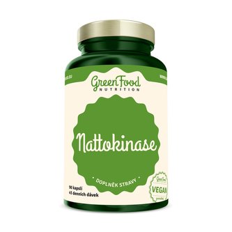 GreenFood nutrition - Nattokinase 90 vegan kapsúl