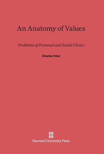 An Anatomy of Values