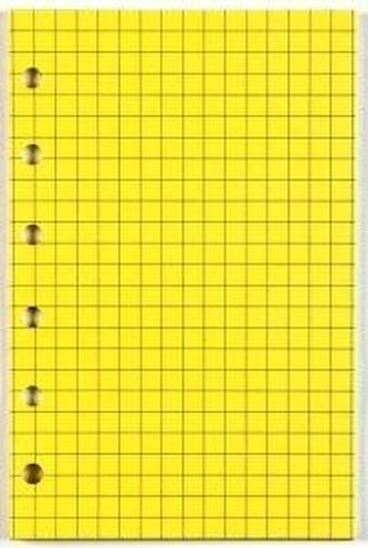 Wkład do organizera K Kratka żółta ANTRA