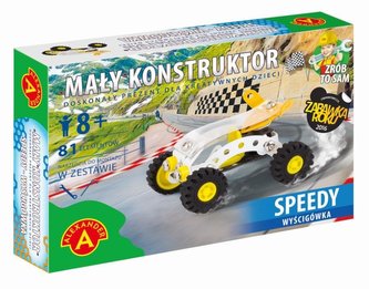 Mały Konstruktor. Wyścigówka - Speedy ALEX