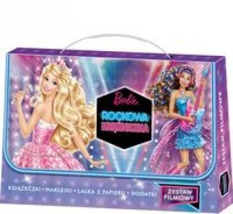 Zestaw filmowy. Barbie Rockowa Księżniczka