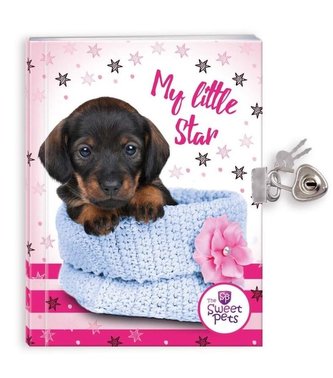 Pamiętnik z kłódką The Sweet Pets Pies