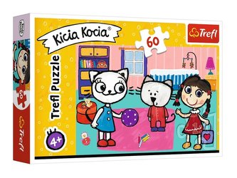 Puzzle 60 Kicia Kocia z przyjaciółmi TREFL