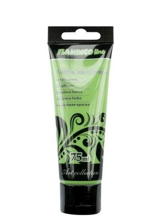 Farba akrylowa 75ml 046 jasnozielona Farba akrylowa 75ml 046 jasnozielona